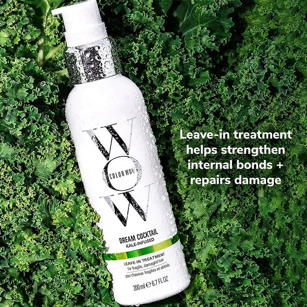 COLOR WOW Dream Cocktail Kale-Infused Leave-In Treatment – Reduce Breakage & Strengthen Hair