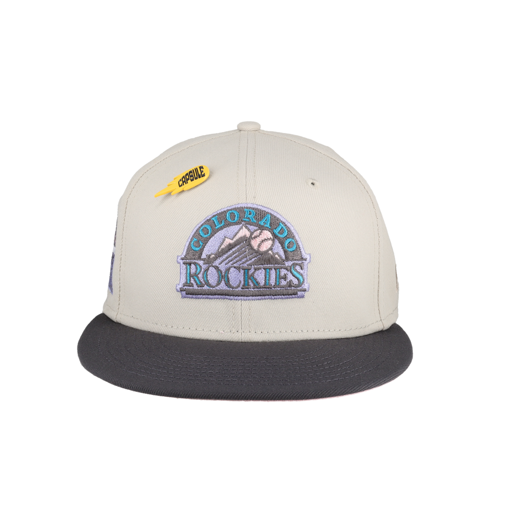 Colorado Rockies Comet Collection 1995 Coors Field Fitted Hat