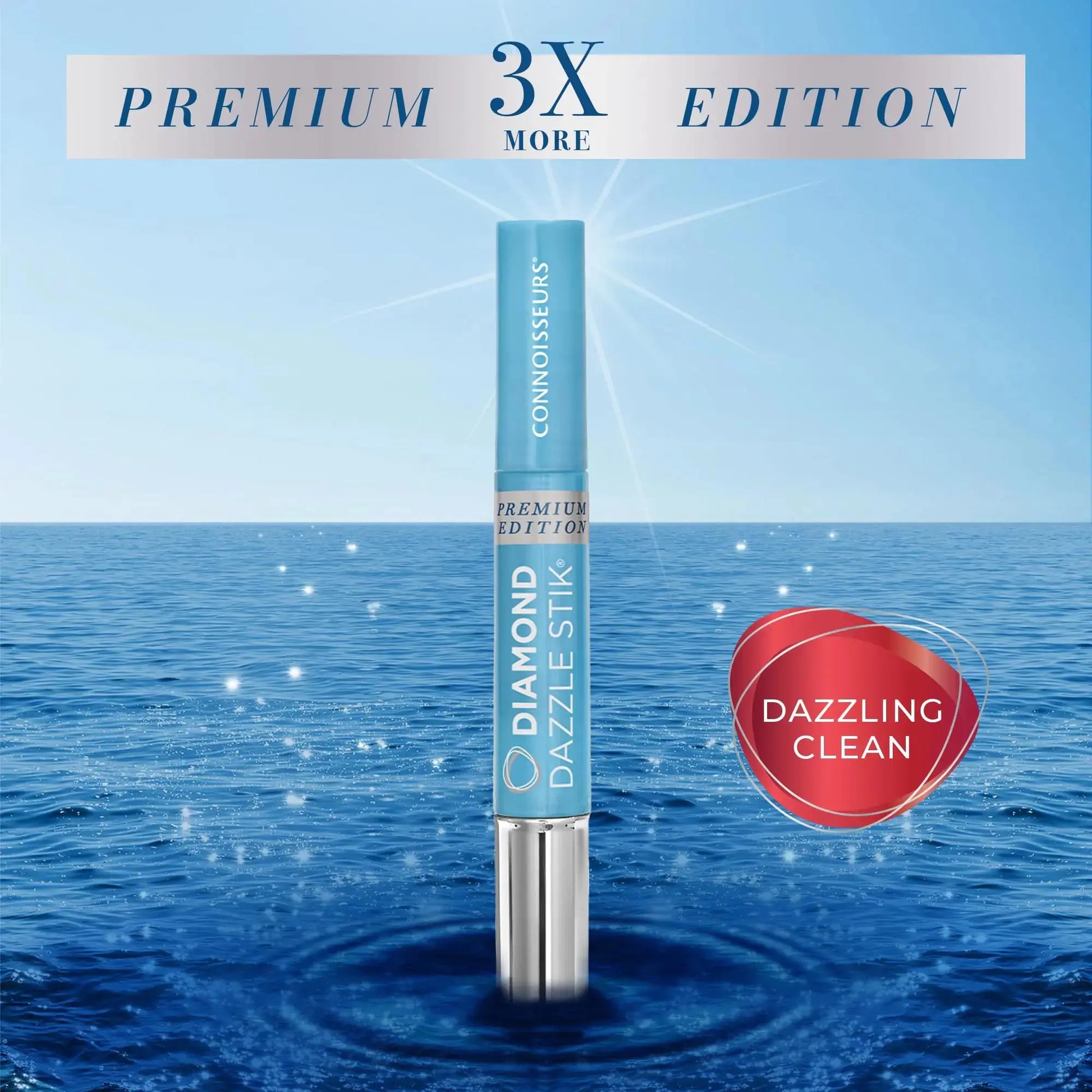 CONNOISSEURS Diamond Dazzle Stik | Portable Diamond Cleaner for Rings and Other Jewelry