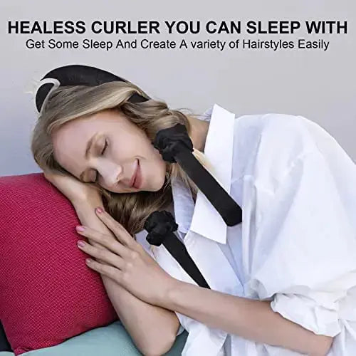 CORATED No Heat Curlers, Heatless Curls for Long Hair, Heatless Curling Rod Headband