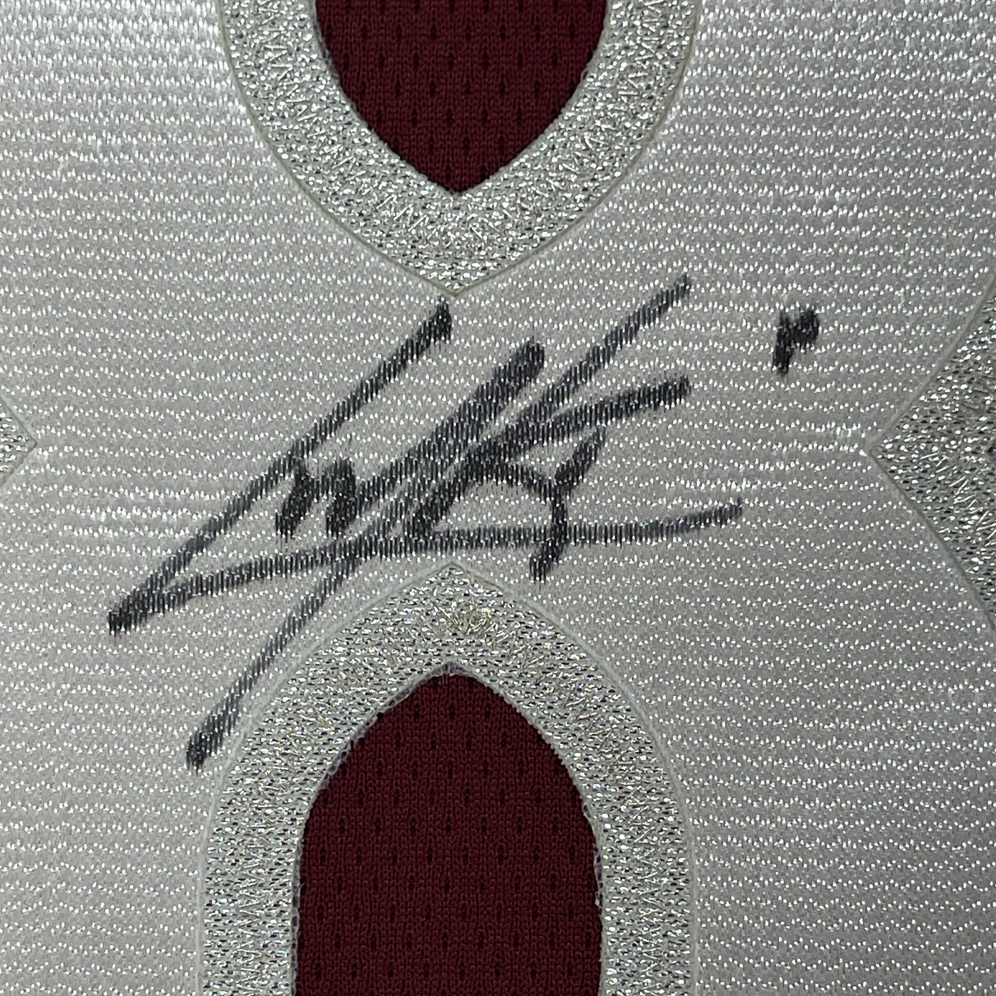 Framed Autographed/Signed Cale Makar 35x39 Colorado Avs Avalanche Maroon Authentic Hockey Jersey Fanatics COA