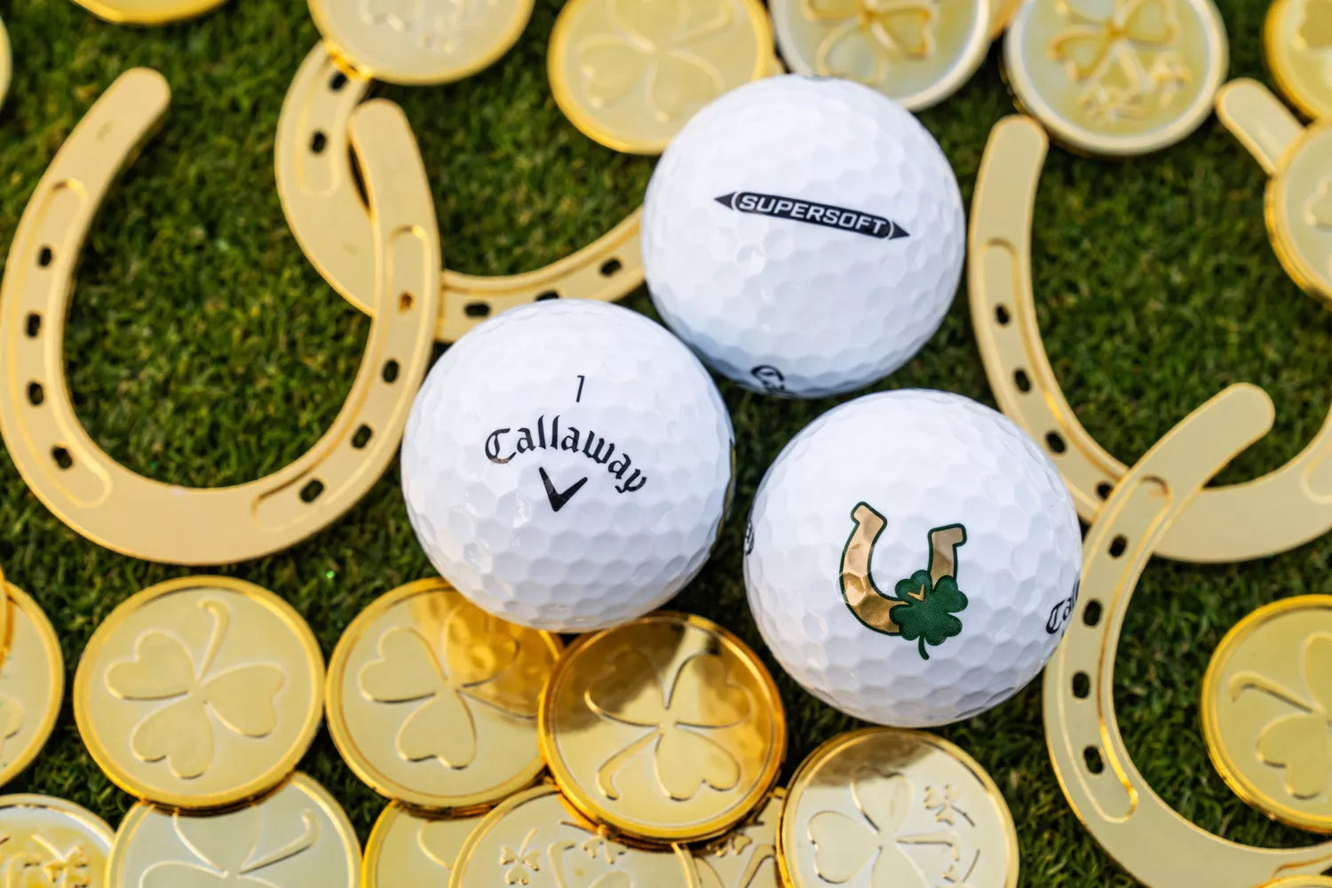 Callaway 2025 Supersoft Lucky Golf Balls