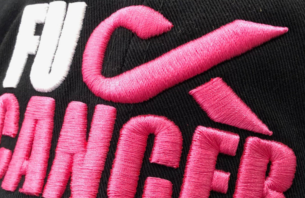 Cancer Embroidery Hats