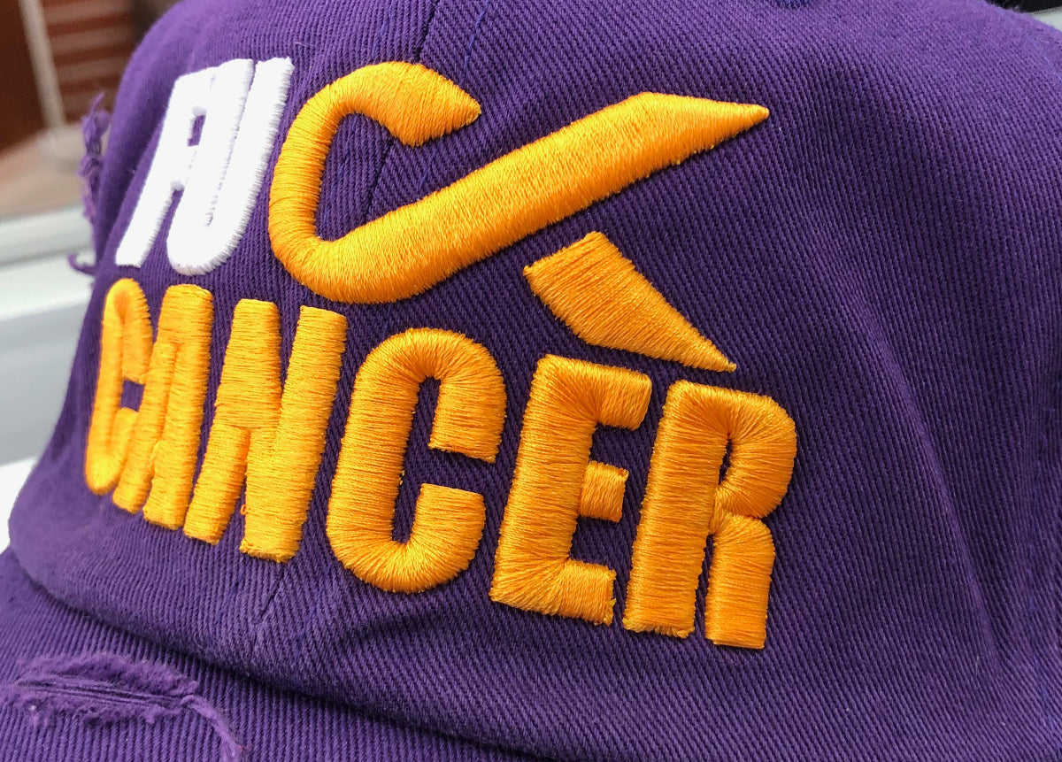 Cancer Embroidery Hats