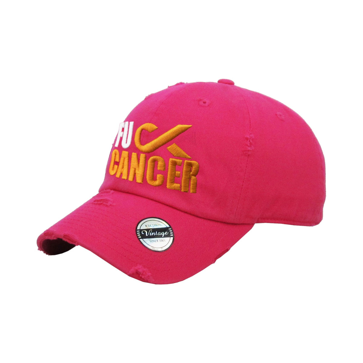 Cancer Embroidery Hats