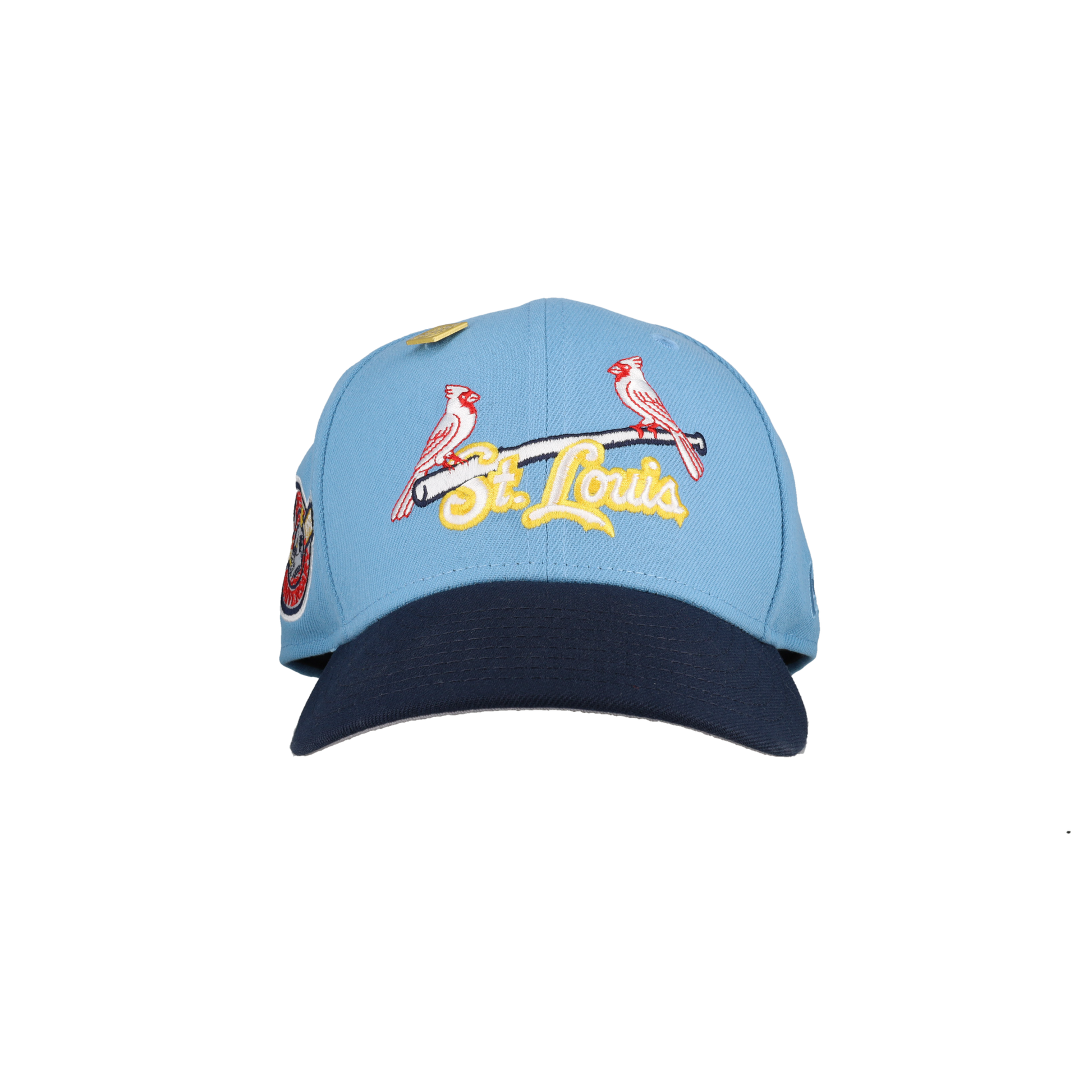 St. Louis Cardinals Blue 100th Anniversary 59Fifty Fitted Hat