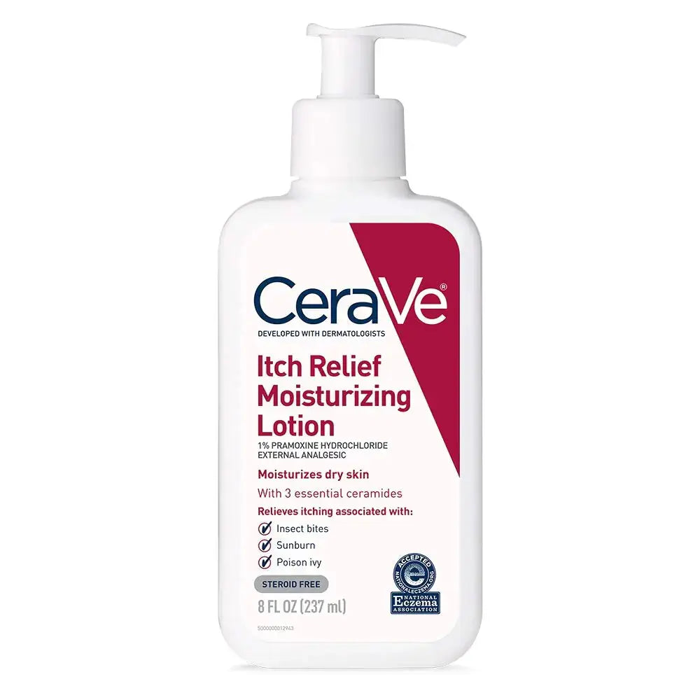 CeraVe Anti Itch Relief Moisturizing Lotion with Pramoxine Hydrochloride - Steroid Free