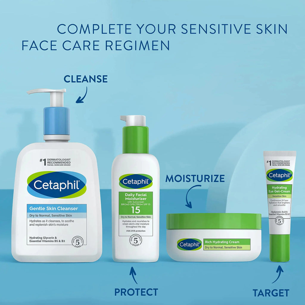 Cetaphil Rich Hydrating Night Cream with Hyaluronic Acid – 1.7 oz