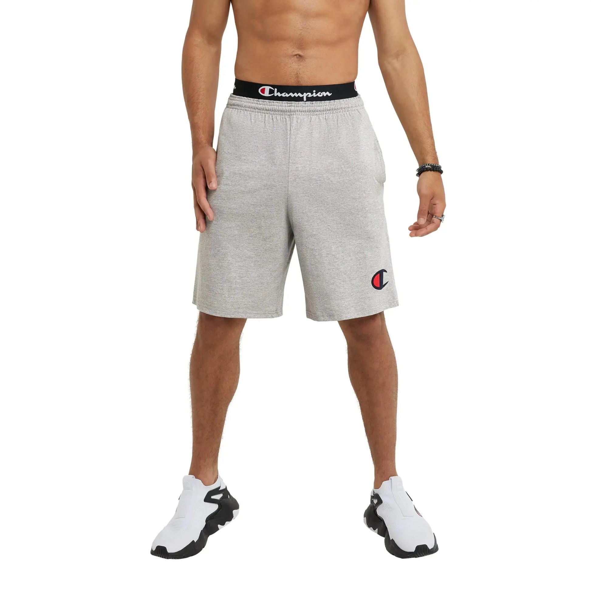 Champion Men's Shorts, Lightweight Lounge, Casual Jersey Knit Men'S Shorts