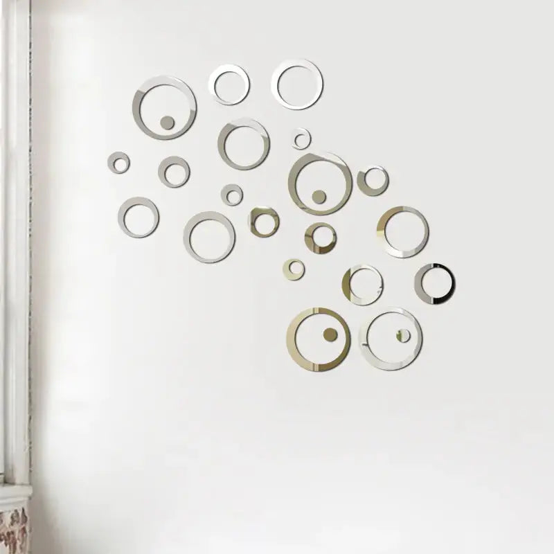 Chic 3D Mirror Decals