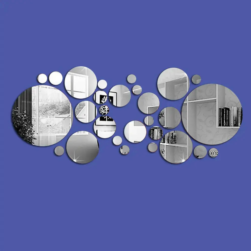 Chic 3D Mirror Decals