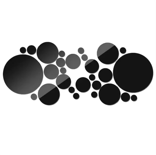 Chic 3D Mirror Decals
