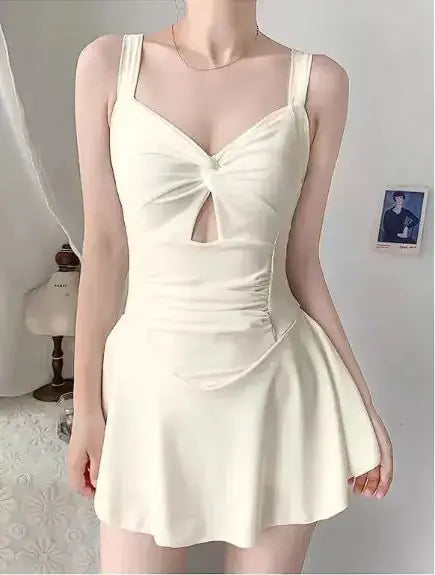 Chic Backless One-Piece Swimsuit