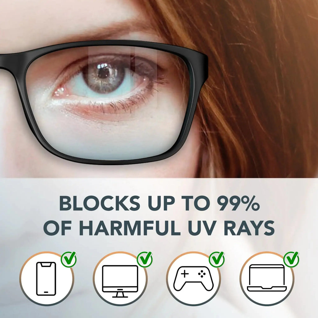 Chic Blue Light Shield Glasses - Unisex Comfort
