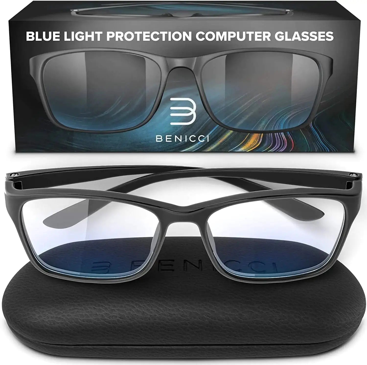 Chic Blue Light Shield Glasses - Unisex Comfort
