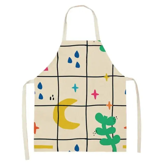 Chic Cactus Chef Apron