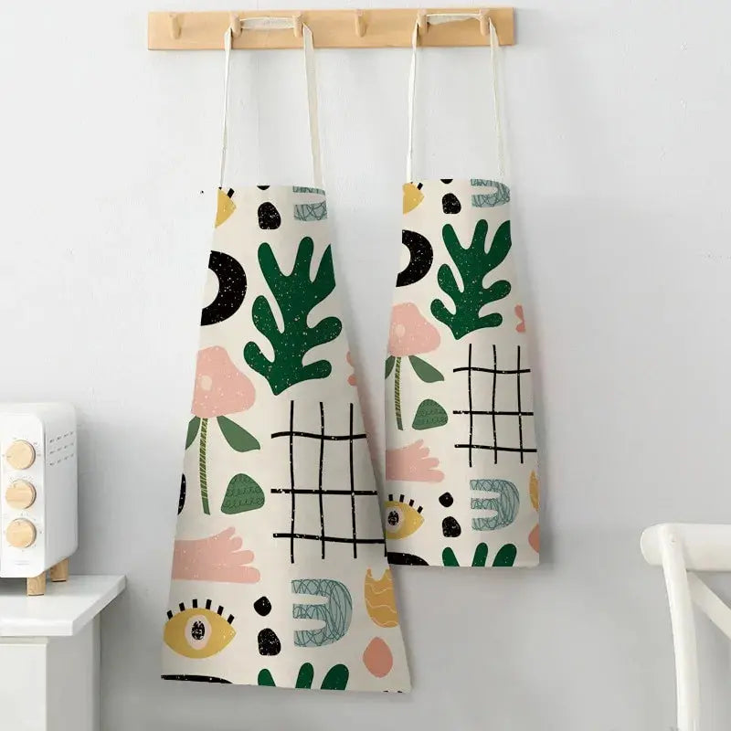 Chic Cactus Chef Apron