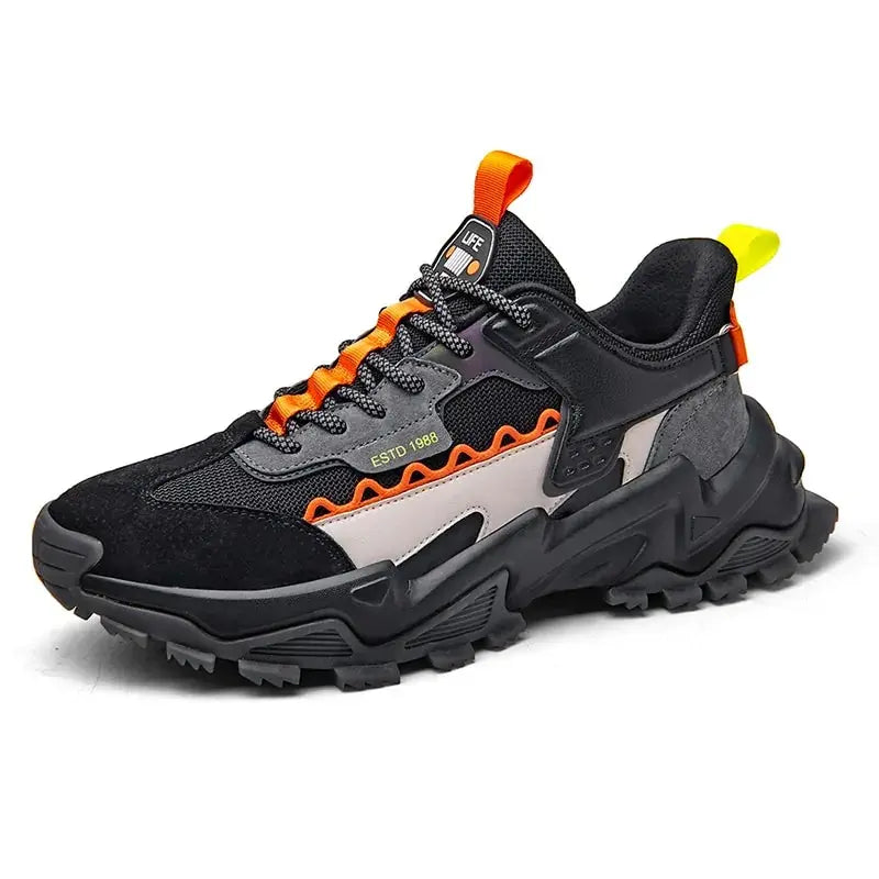 Chic Leather Comfort Sneakers