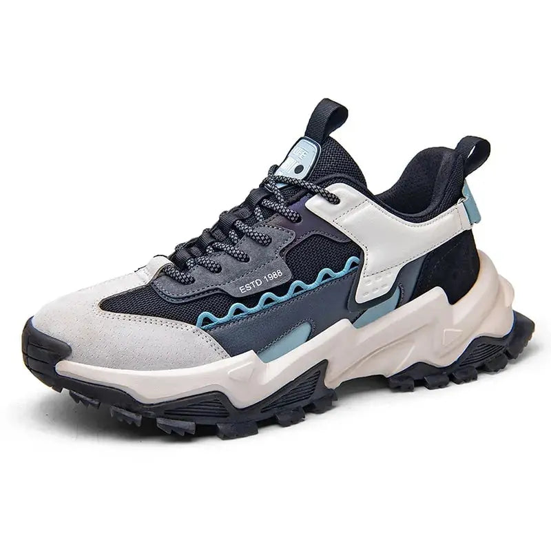 Chic Leather Comfort Sneakers