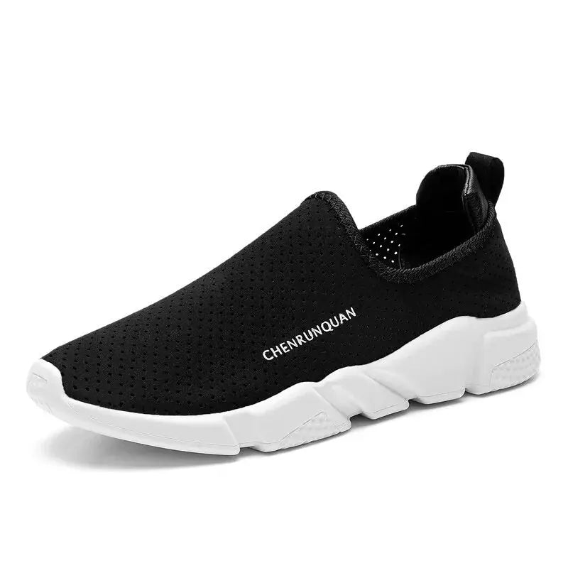 Chic Leather Comfort Sneakers