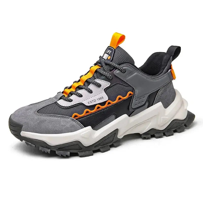 Chic Leather Comfort Sneakers