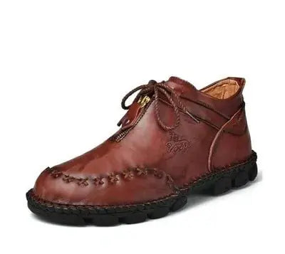 Chic Men's Cow Leather Boots