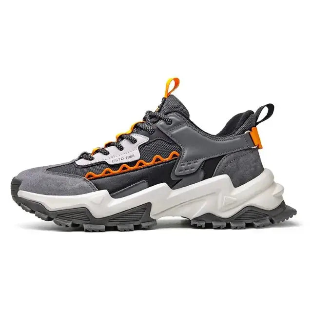 Chic Men's Lace-Up Sneakers