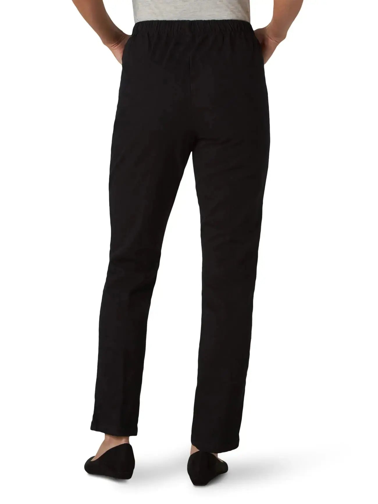 Chic Petite Black Denim Elastic Legging Pant