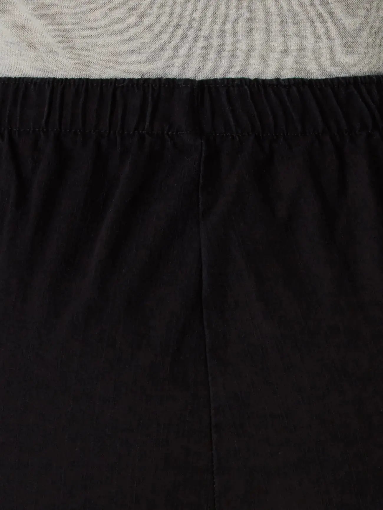 Chic Petite Black Denim Elastic Legging Pant