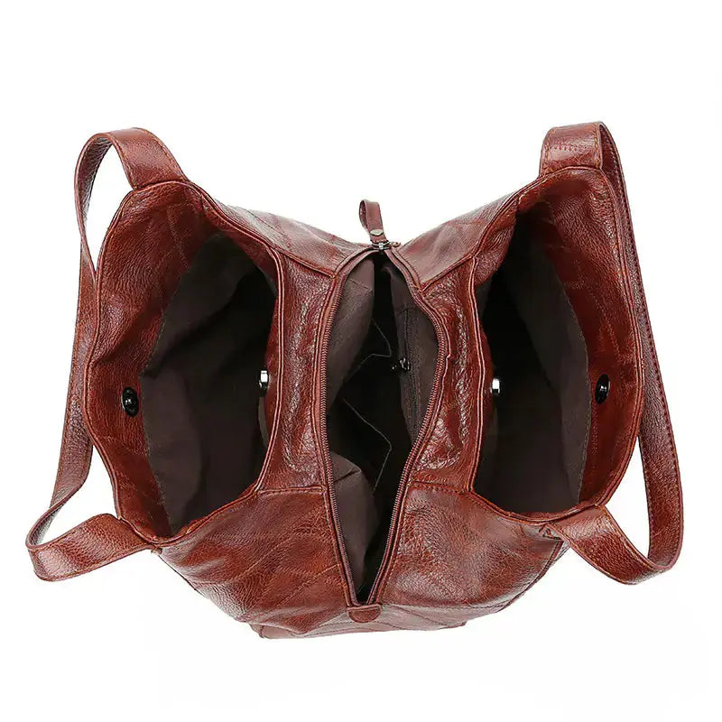 Chic Vintage PU Tote for Women