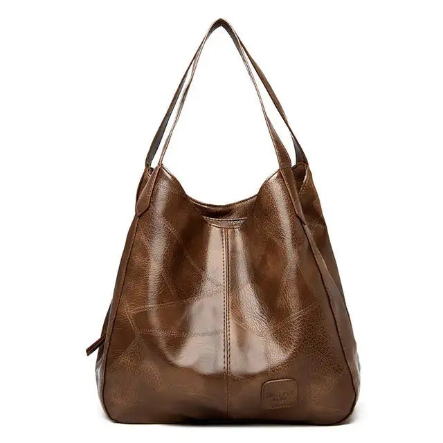 Chic Vintage PU Tote for Women