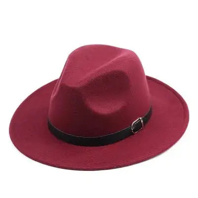 Chic Wide Brim Fedora for Women
