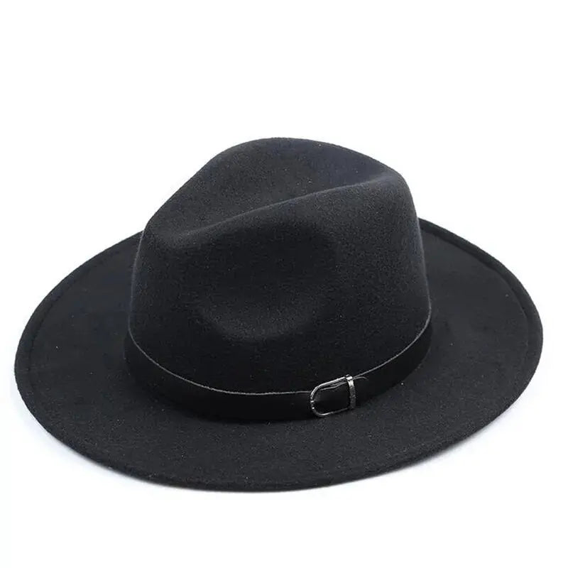 Chic Wide Brim Fedora for Women
