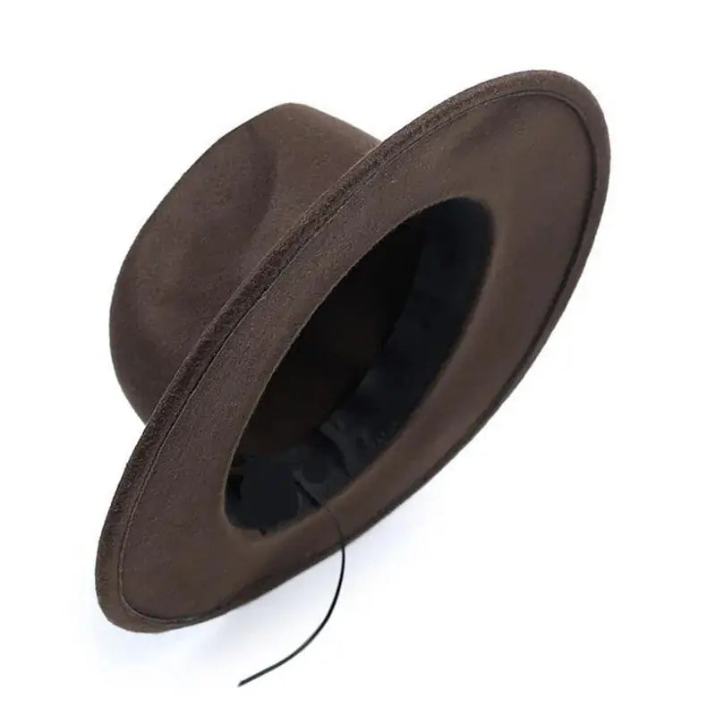 Chic Wide Brim Fedora for Women