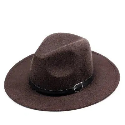 Chic Wide Brim Fedora for Women
