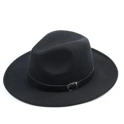 Chic Wide Brim Fedora for Women