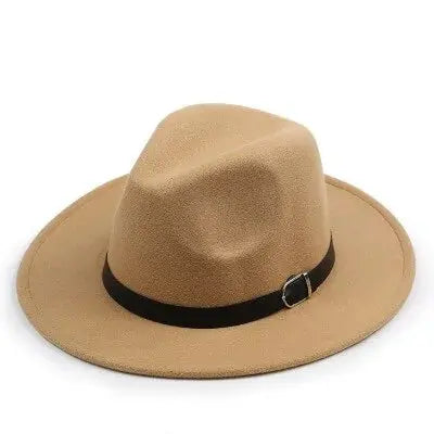 Chic Wide Brim Fedora for Women