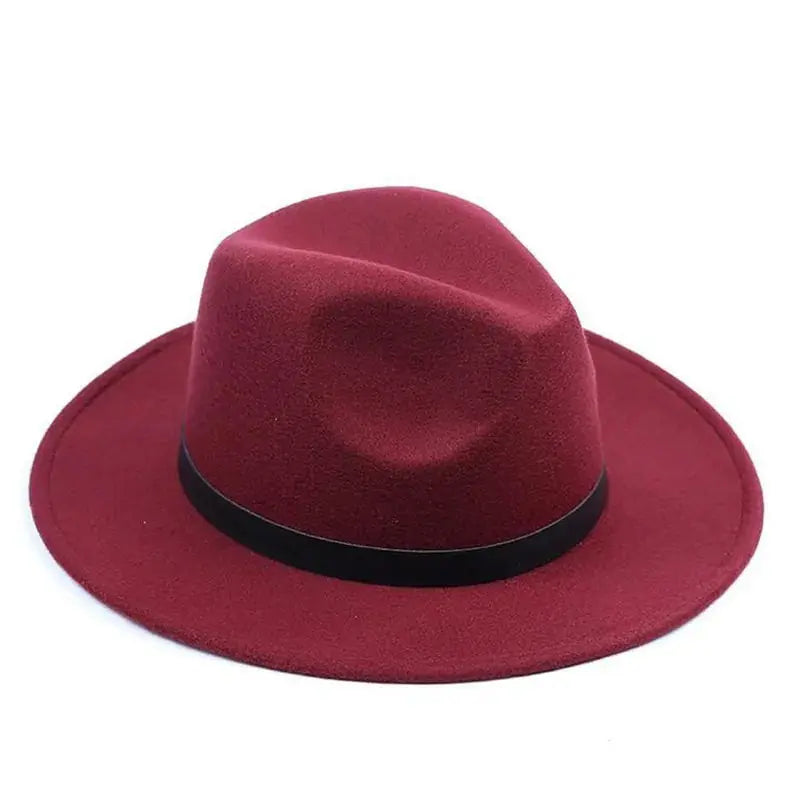Chic Wide Brim Fedora for Women