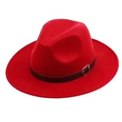 Chic Wide Brim Fedora for Women