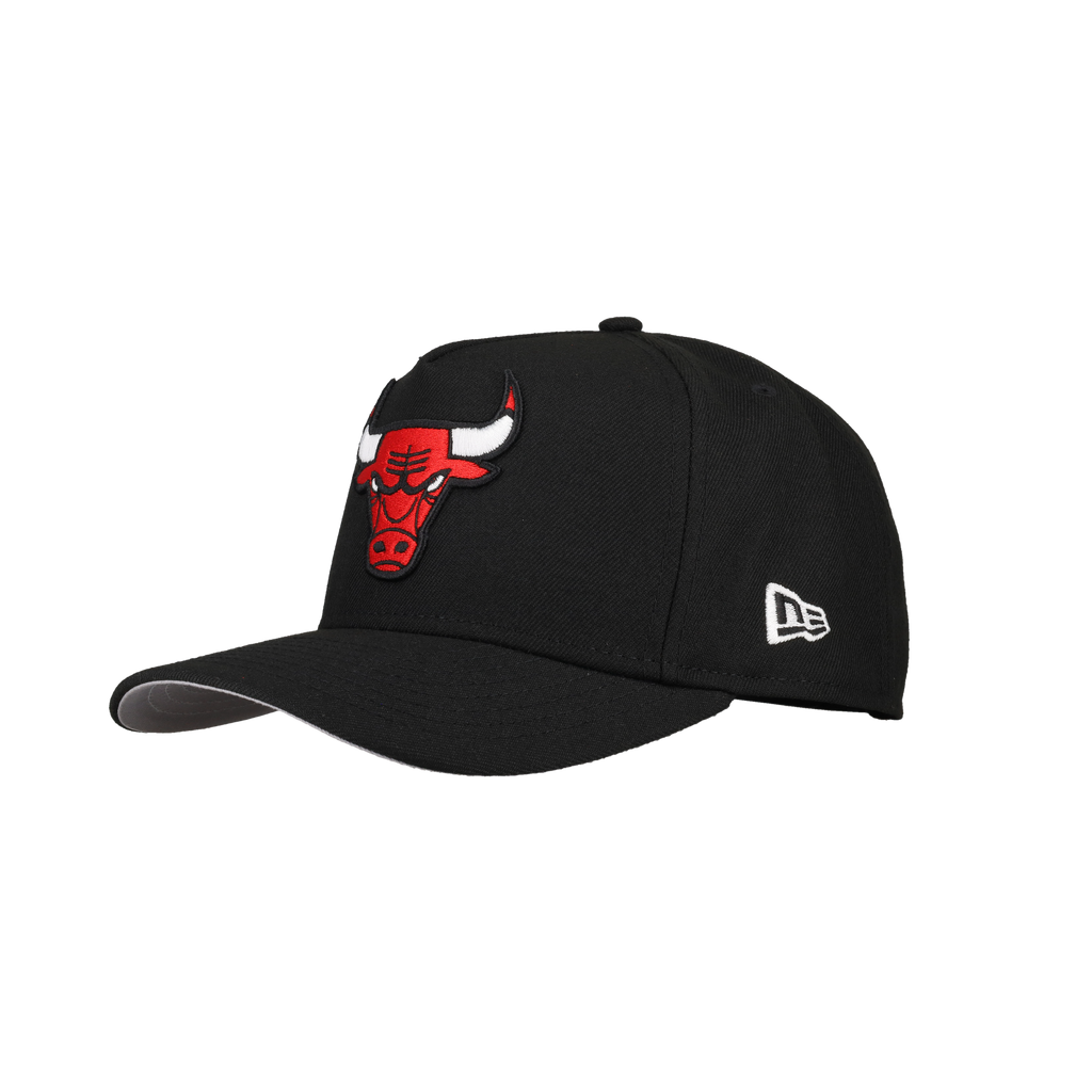 Chicago Bulls New Era 9Fifty A Frame Snapback Hat (Black)