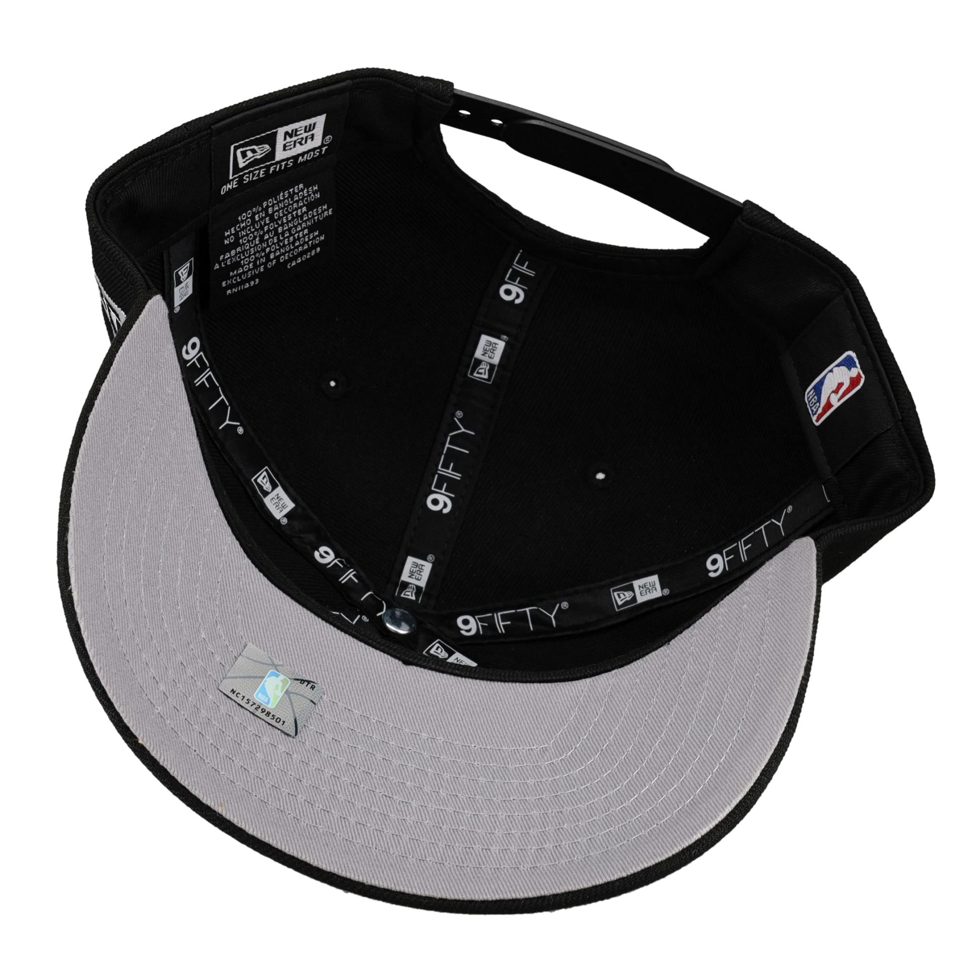 Chicago Bulls New Era 9Fifty A Frame Snapback Hat (Black)