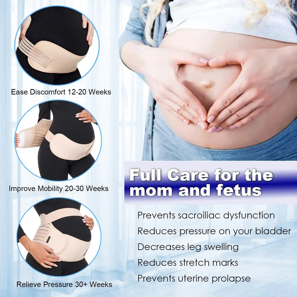 ChongErfei 3-in-1 Maternity Support Belt