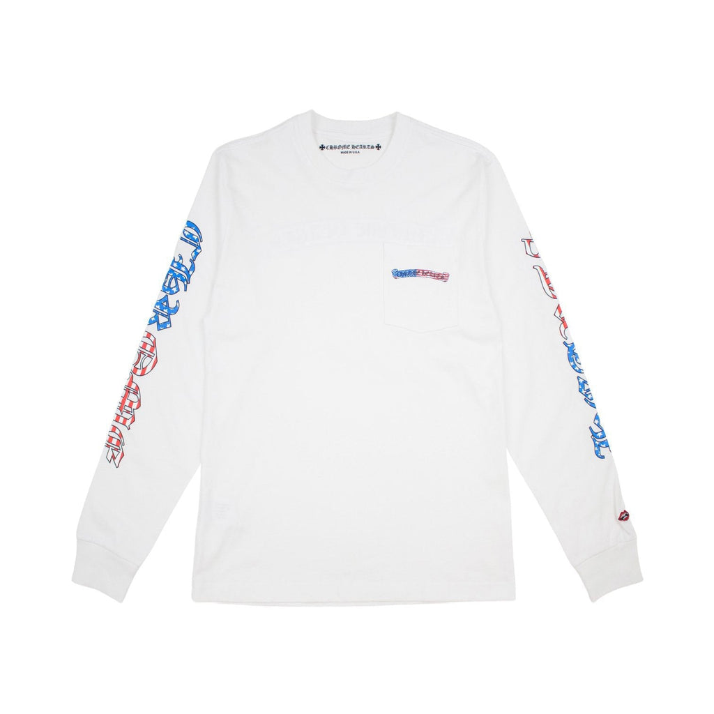 Chrome Hearts Matty Boy America L/S T-shirt White