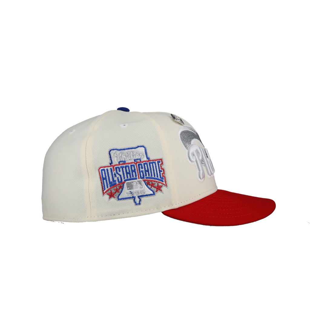 Philadelphia Phillies 1996 ASG WS Chrome Metallic Aluminum 59Fifty Fitted Hat