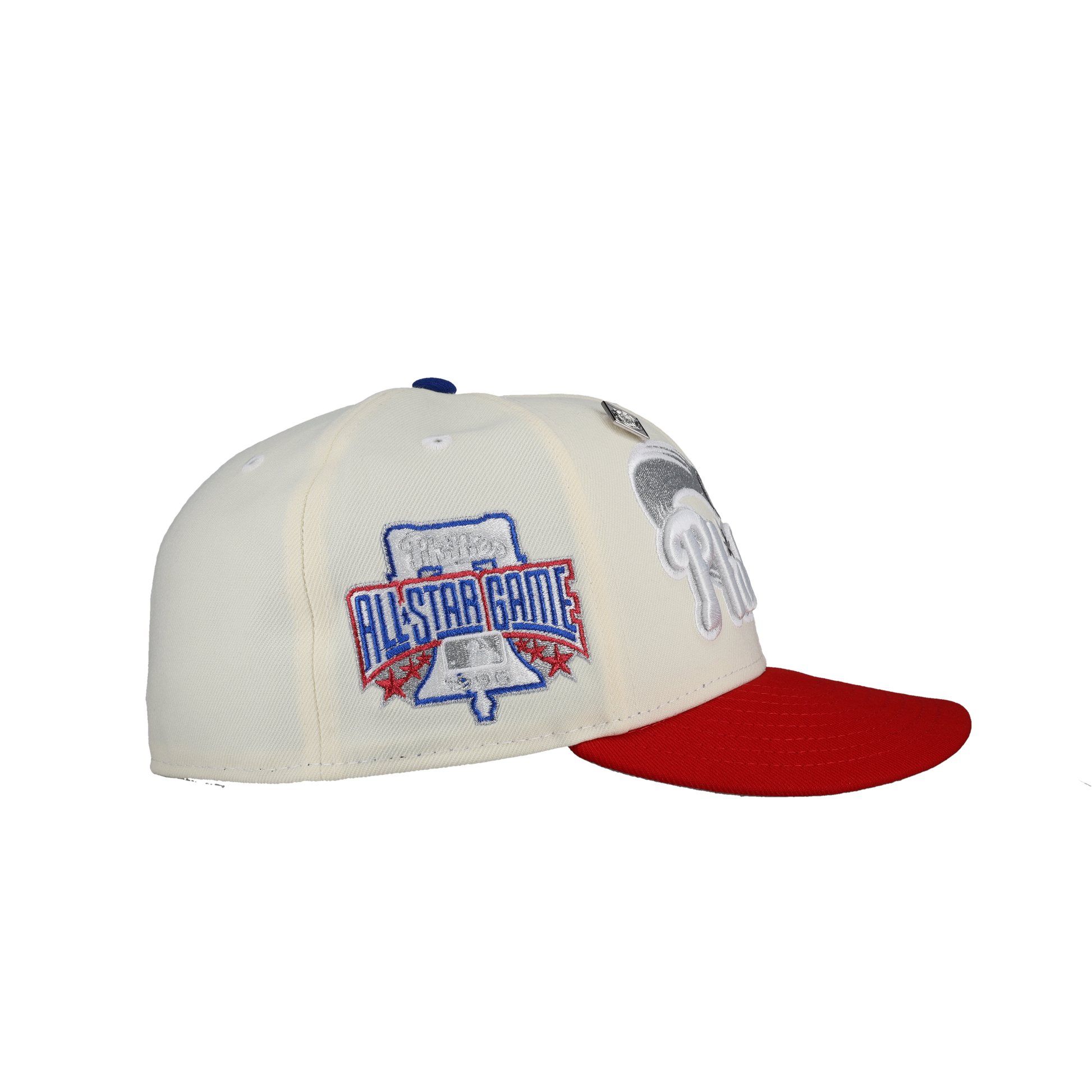 Philadelphia Phillies 1996 ASG WS Chrome Metallic Aluminum 59Fifty Fitted Hat