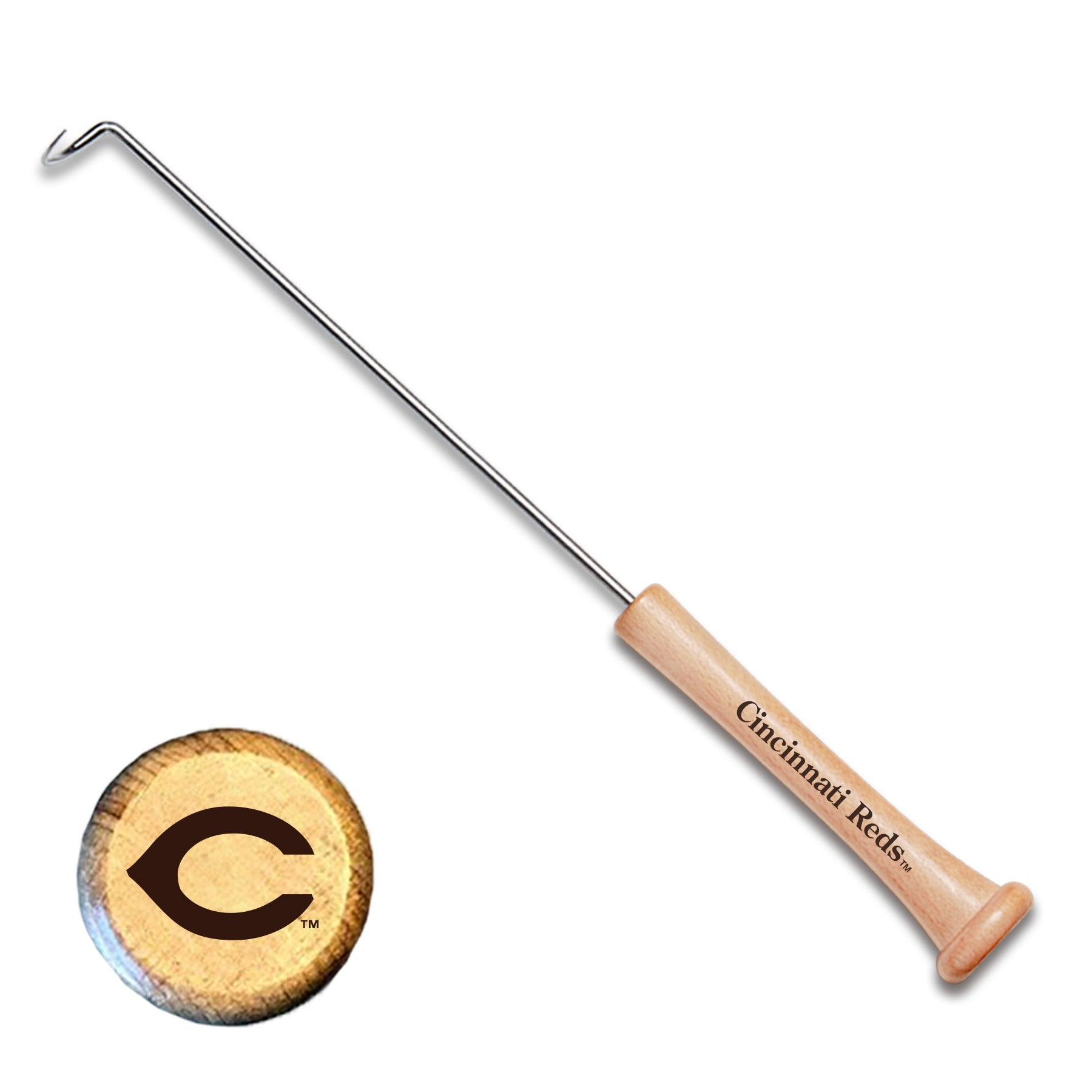 Cincinnati Reds "THE HOOK" Pigtail