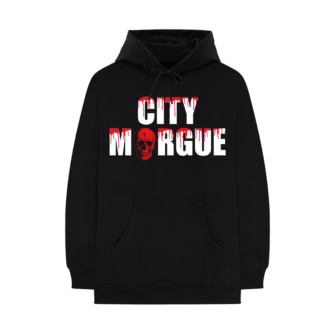 City Morgue x Vlone Dogs Hoodie black
