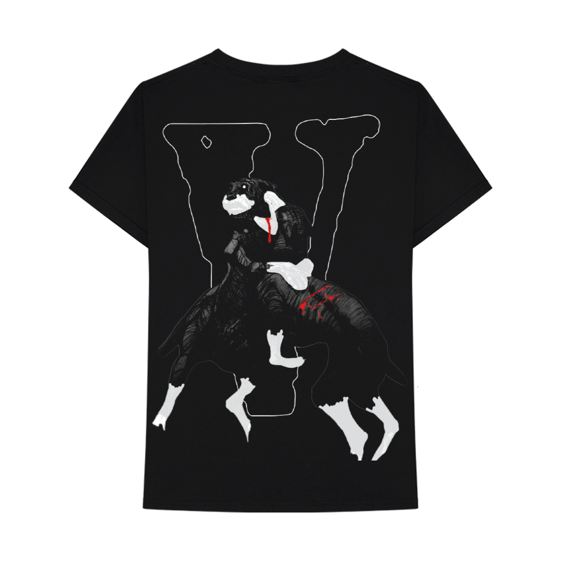 City Morgue x Vlone Dogs Tee Black