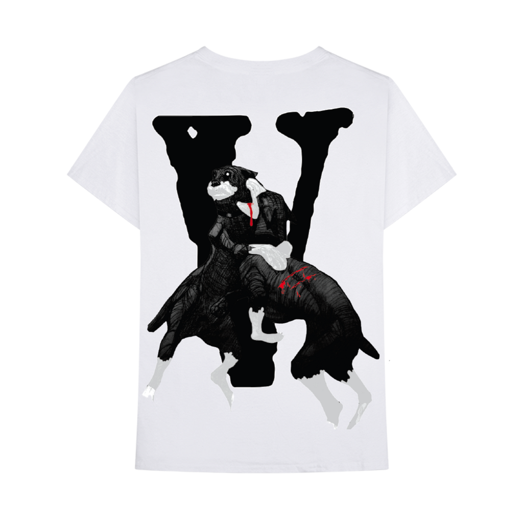 City Morgue x Vlone Dogs Tee White