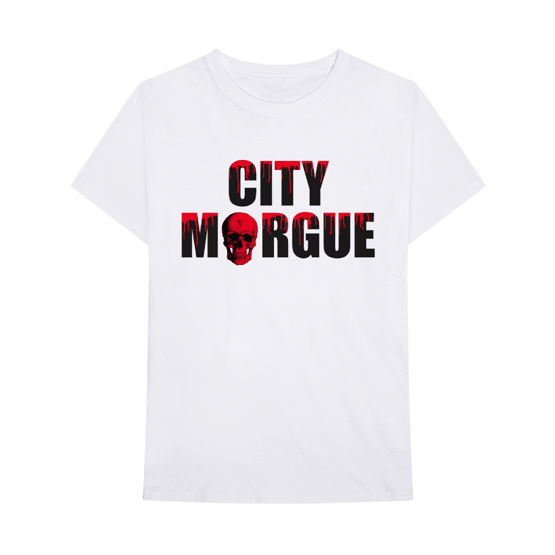 City Morgue x Vlone Dogs Tee White